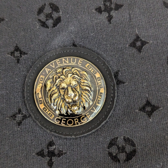 Avenue George V Paris Front Zip Black Jacket Small - Picture 4 of 9